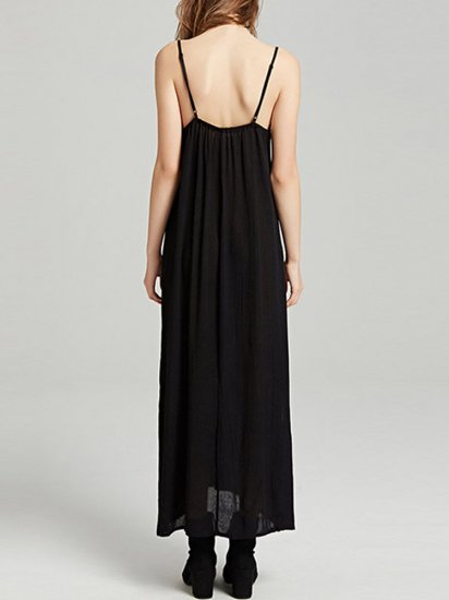 Ethnic Print Maxi Sleeveless Dress - Click Image to Close